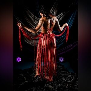 *SOLD* Original GoodVibeGoda Divine Grace Handmade Macramé Dress Unique Small